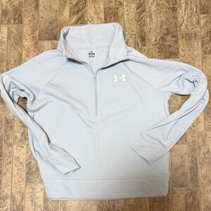 Under Armour Sky Blue Half-Zip Pullover